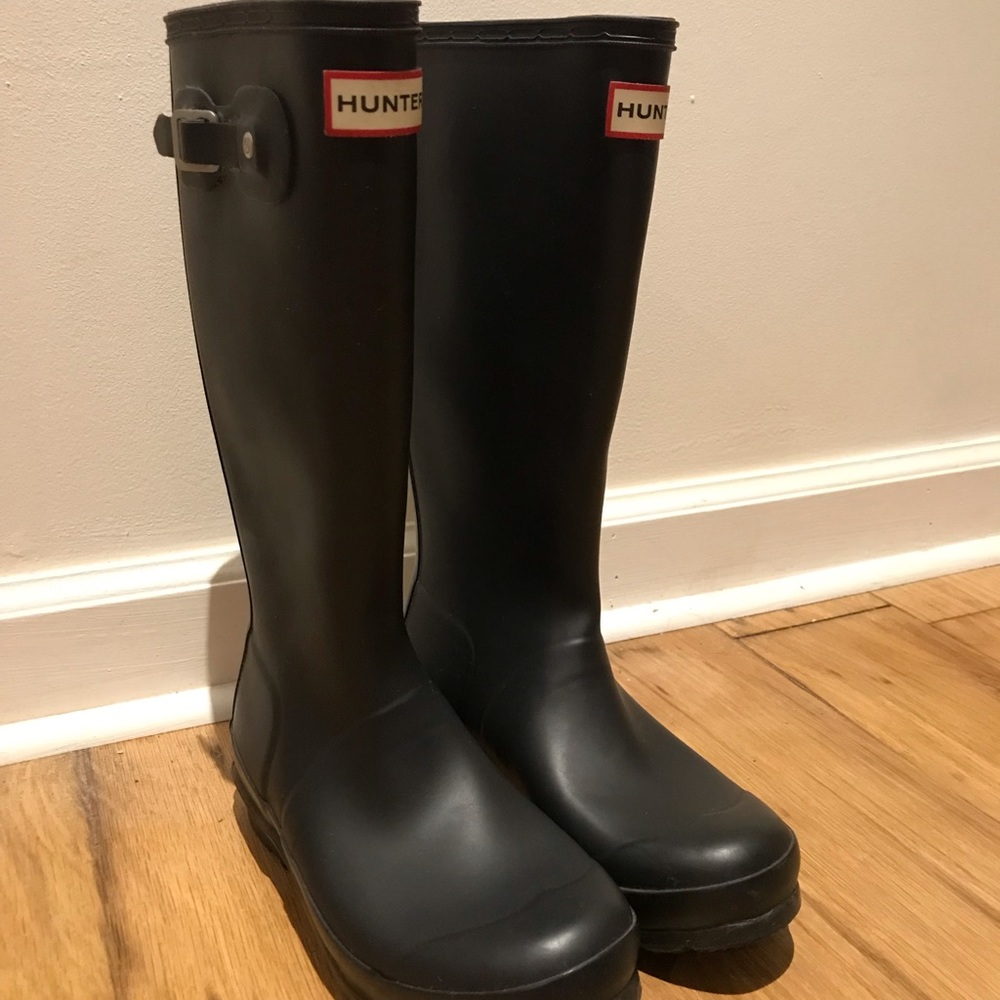 Black Hunter rain boots